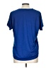 New Balance 100% Polyester Blue Active T-Shirt Size L - photo 2