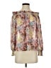 Umgee 100% Polyester Brown Long Sleeve Blouse Size S - photo 1