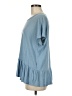 CALVIN KLEIN JEANS Blue Short Sleeve Top Size M - photo 5