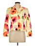 Chadwicks 100% Polyester Floral Yellow Jacket Size 10 (petite) - photo 1