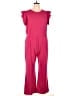 BTFBM Solid Pink Jumpsuit Size XXL - photo 1