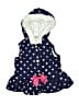 Little Me Polka Dots Blue Snow Jacket 12-18 MO / 18 MO - photo 1
