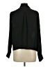 Ellen Tracy Black Long Sleeve Blouse Size L - photo 2