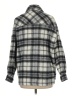 Zara Plaid Gray Coat Size M - photo 2