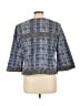 CAbi Tweed Blue Jacket Size L - photo 2