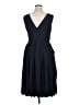 Lewit 100% Polyester Solid Blue Cocktail Dress Size 14 - photo 2