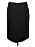 Talbots Solid Black Wool Skirt Size 12 - photo 2