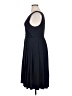 Lewit 100% Polyester Solid Blue Cocktail Dress Size 14 - photo 5
