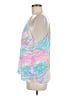 Lilly Pulitzer 100% Polyester Pink Sleeveless Blouse Size M (estimated) - photo 5