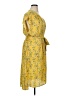 Max Studio 100% Polyester Paisley Yellow Casual Dress Size XL - photo 4