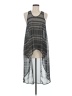 Clover Canyon 100% Polyester Graphic Gray Casual Dress Size M - photo 1