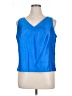 Sag Harbor 100% Polyester Blue Sleeveless Top Size 16W - photo 1
