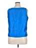 Sag Harbor 100% Polyester Blue Sleeveless Top Size 16W - photo 2