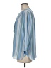 NYDJ 100% Polyester Stripes Blue 3/4 Sleeve Blouse Size M - photo 5