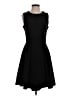 Gap Solid Black Cocktail Dress Size 4 - photo 1