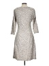 J. McLaughlin Tweed Silver Casual Dress Size L - photo 2