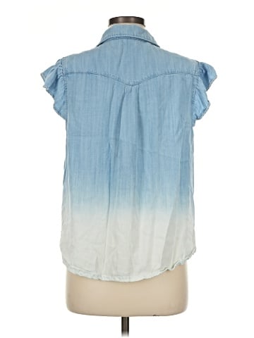 Democracy Sleeveless Button-Down Shirt (view 2)