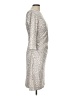 J. McLaughlin Tweed Silver Casual Dress Size L - photo 4