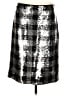 St. John 100% Polyester Tweed Silver Formal Skirt Size 12 - photo 1