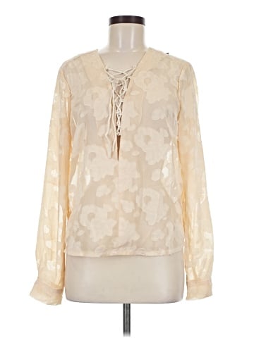 Miss Me Long Sleeve Blouse (view 1)