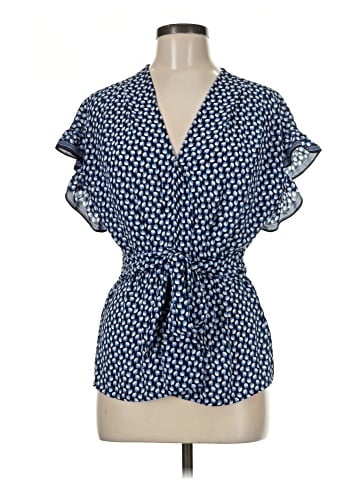 Max Studio Short Sleeve Blouse (view 1)