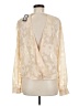 Miss Me 100% Polyester Ivory Long Sleeve Blouse Size M - photo 2