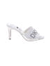DKNY White Sandals Size 7 - photo 1