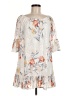 As U Wish Floral Ivory White Casual Dress Size M - photo 1