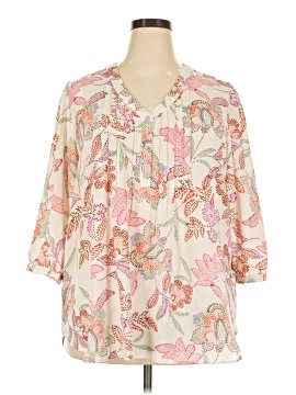 Rose + Olive 3/4 Sleeve Blouse