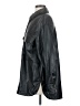 Zara 100% Polyester Black Faux Leather Jacket Size S - photo 5