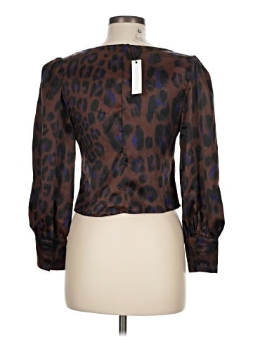 Olivaceous 3/4 Sleeve Blouse (view 2)