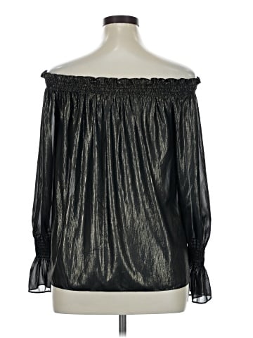 Worthington Long Sleeve Blouse (view 2)