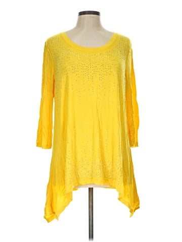 Laura Ashley 3/4 Sleeve Top (view 1)