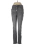 Ann Taylor LOFT Chevron-herringbone Gray Jeans Size 30 waist - photo 1