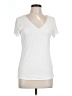 Maurices White Short Sleeve Top Size L - photo 1