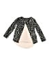 Jenna & Jessie Animal Print Black Pullover Sweater Size 2 - photo 2
