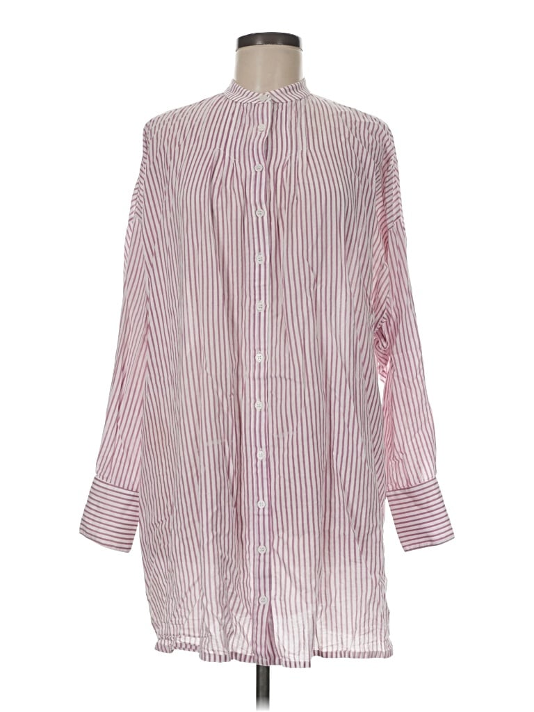 Pre-owned Emerson Fry Long Sleeve Blouse In Pink
