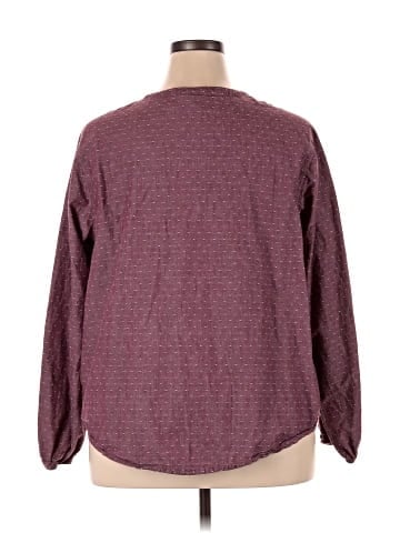 St. John's Bay Long Sleeve Blouse (view 2)
