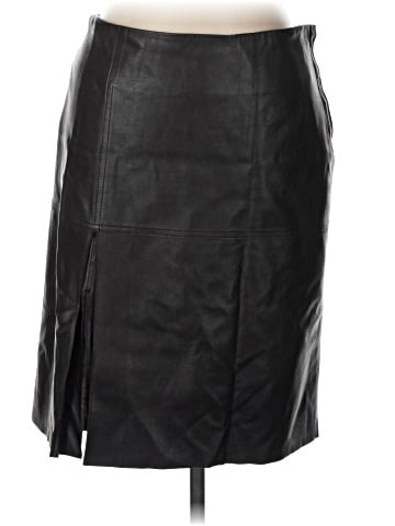 Max Studio Leather Skirt (view 1)