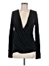 Patty Boutik Black Long Sleeve Top Size M - photo 1