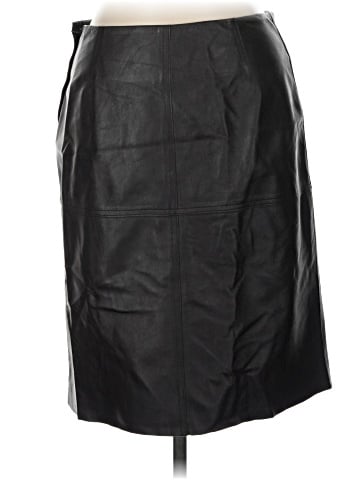 Max Studio Leather Skirt (view 2)