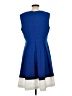 Liz Claiborne Color Block Blue Cocktail Dress Size 12 - photo 2