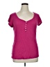 Old Navy Pink Short Sleeve Top Size XL - photo 1
