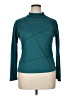 Unbranded 100% Polyester Teal Long Sleeve Turtleneck Size 1X - photo 1