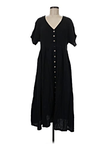 Madewell Lightspun Button-Front Midi Dress (view 1)