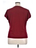 Worthington Burgundy Short Sleeve Top Size 1X - photo 2