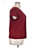 Worthington Burgundy Short Sleeve Top Size 1X - photo 4