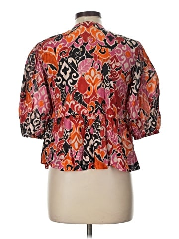 Olivaceous 3/4 Sleeve Blouse (view 2)