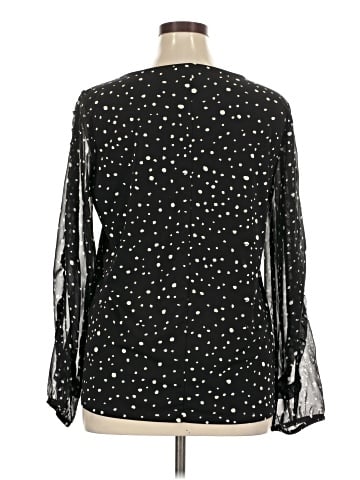Ann Taylor Factory Long Sleeve Blouse (view 2)