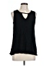 Joseph A. Black Sleeveless Blouse Size L - photo 1